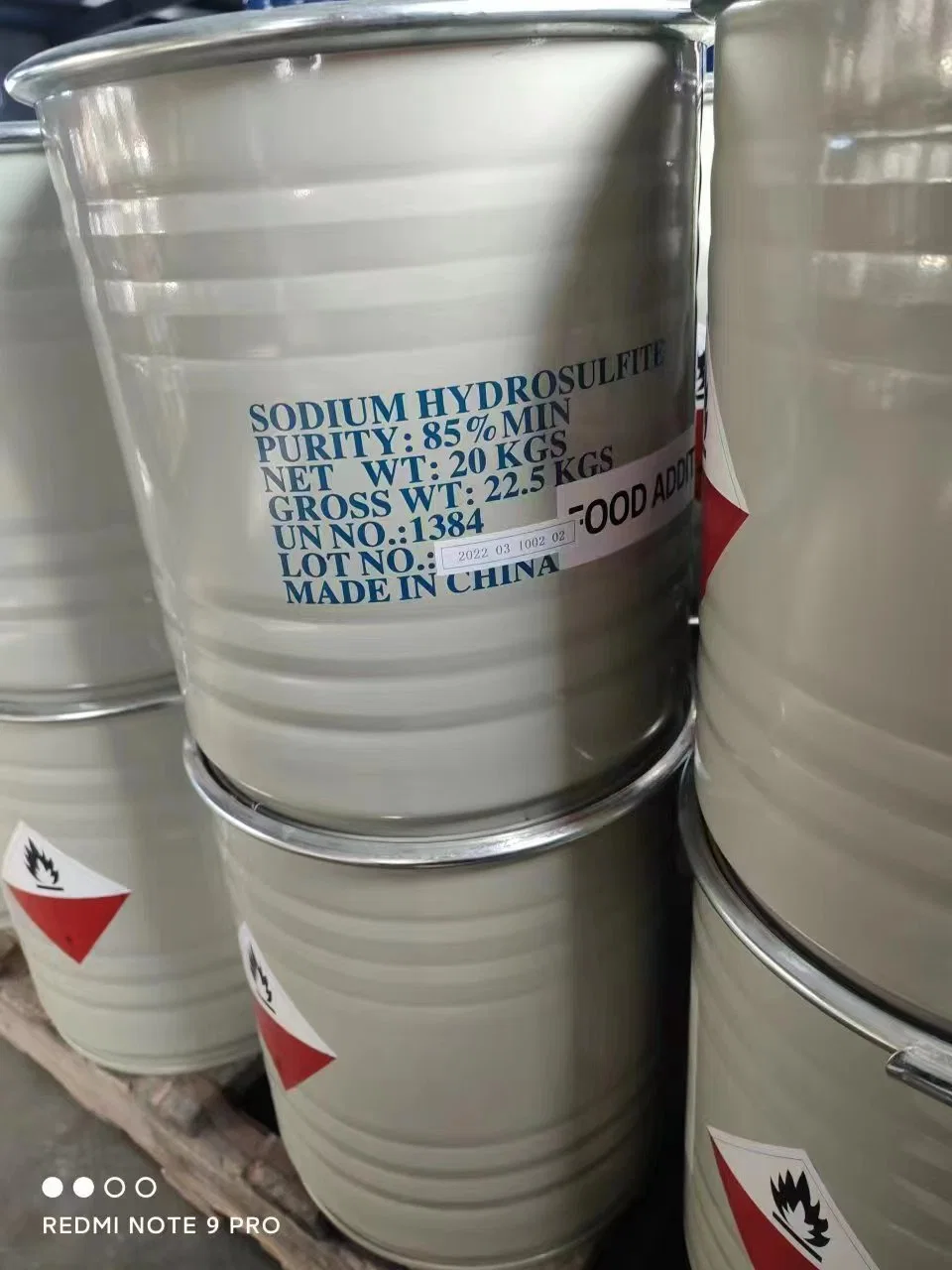 85%, 88%, 90% Sodium Hydrosulfite for Textile Industry