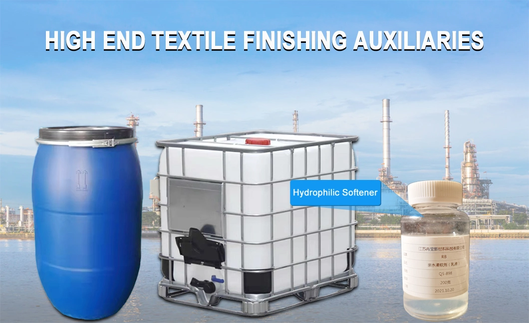 Manufacturer Supply Textile Finishing Auxiliary Hydrophilic Softener for Cotton QS-898