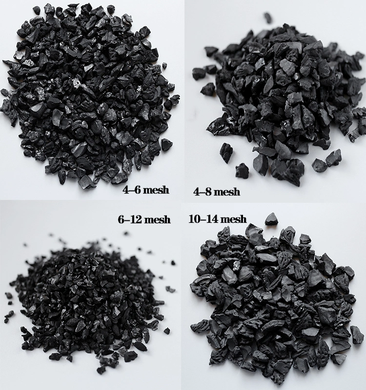 Black Indeterminate Granular Nut Shell Activated Carbon for Electronic High-Purity Water