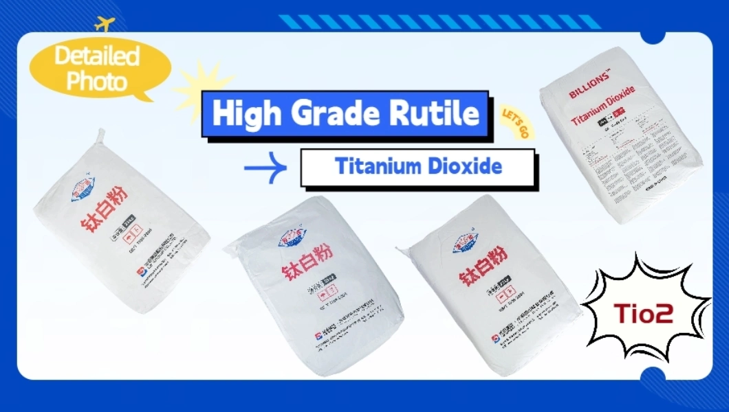 High Purity Chloride Process Rutile Titanium Dioxide Blr-895 Widely Used for a Range of Coatings Applications