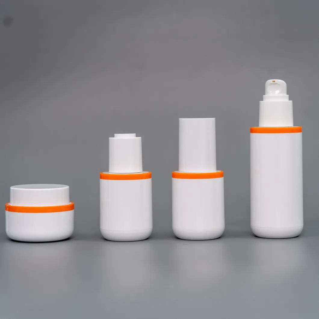 China Factory Fancy Design High Quality Packaging Set 100ml Square Shoulder Airless Glass Bottle 30ml 50ml Bb Cream Container Jar Sprayer Bottle