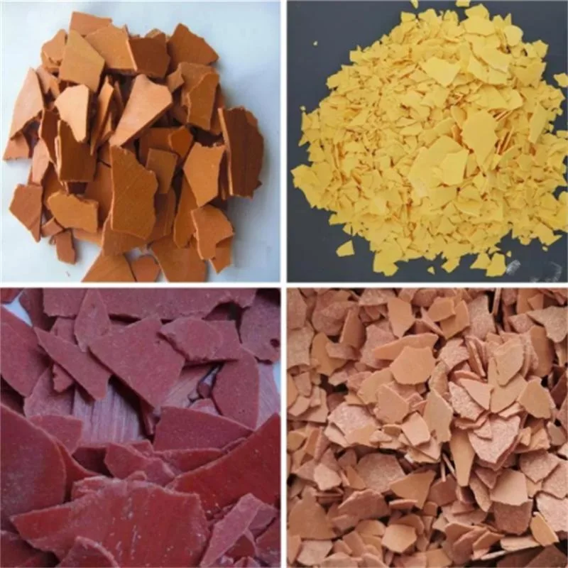 Yellow/Red 60% Sodium Sulfide Flakes for Dyestuff Intermediates Usage Sodium- Sulphide