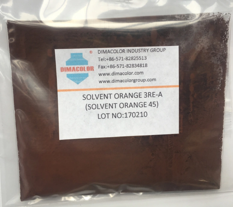 Solvent Orange 45 (Solvent Dyes Orange 3re) Wood Stain Coating Ink Leather Aluminum Metal Foil