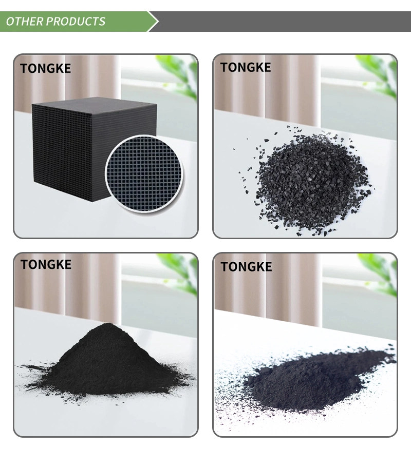 Black Chemical Auxiliary Agent Adsorbent Columar Activated Carbon