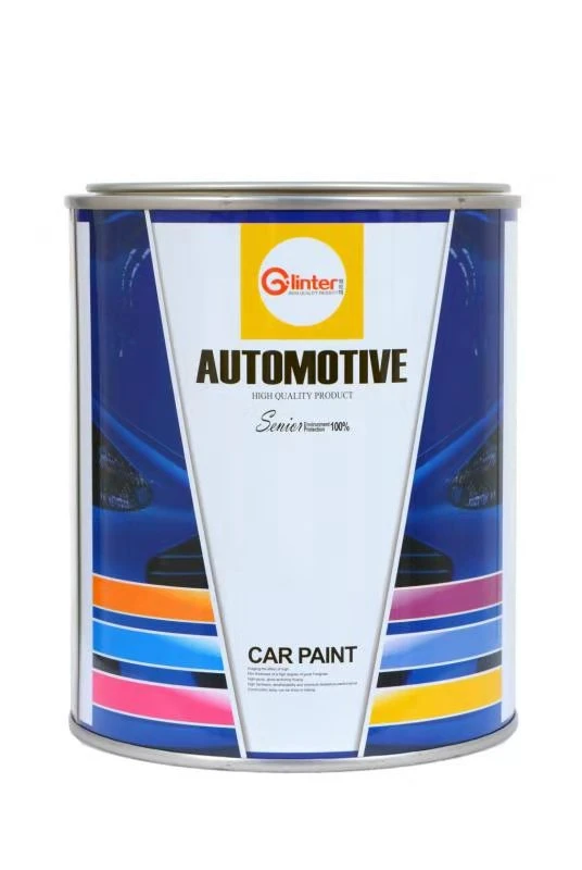Wholesale Spray High Chroma Acrylic Auto Paint High Application Car Paint HS 1K Basecoat Green Blue 122