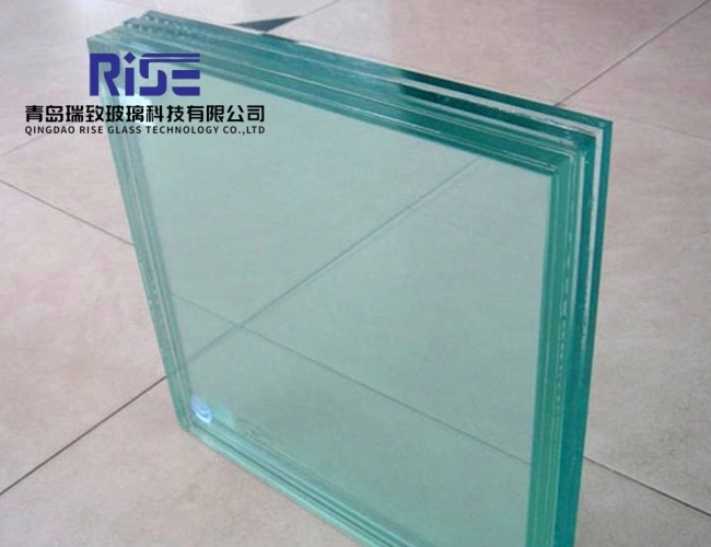 Wholesale Bronze, F Green, White, Ford/Indigo Blue Tempered Laminated Glass Custom Size Custom Thickness Safety Explosion-Proof Laminated Glass