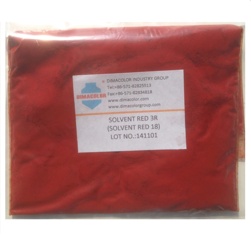 Plastic Solvent Dyes Solvent Red 3r Solvent Red 18
