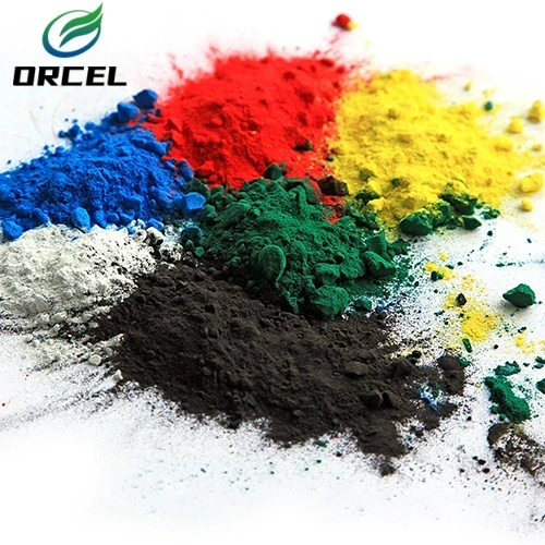 Universal Grade Red/Yellow/Green/Black/Purple Iron Oxide Fe2o3 Pigment for Plastics and Rubber