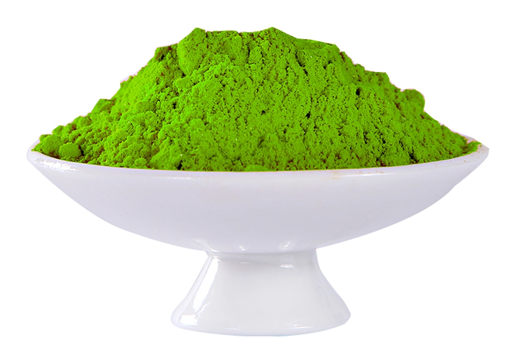 Transparent Green G Solvent Dyes Green 28 for Plastics PS, ABS, PC, R-PVC, PMMA, San, Pet