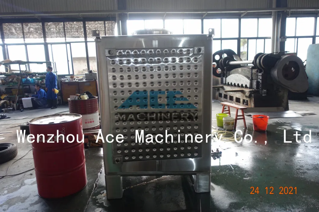 Ace Sanitary Stainless Steel 5000L 6000L 7000L Holding Wine Vat