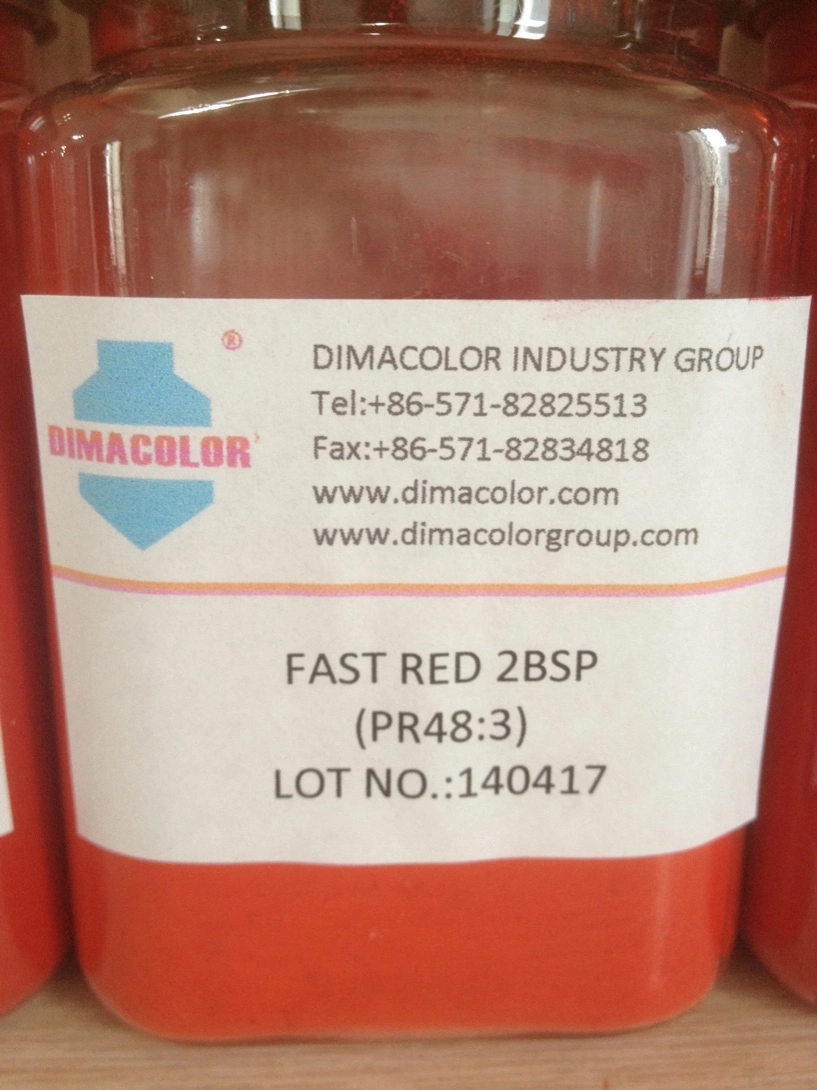 Plastic Pigment Fast Red 2bsp (Pigment Red 48: 3) Good Heat Resistanc