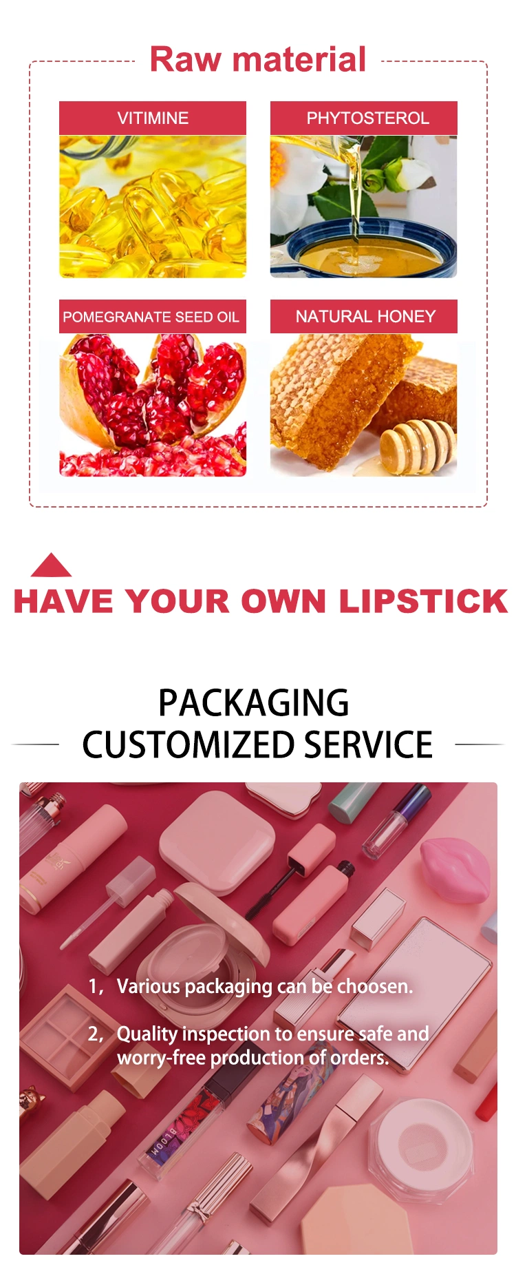 Stock Cosmetics Lip Glaze Red Waterproof Long Lasting Vegan Velvet Matte Lip Gloss