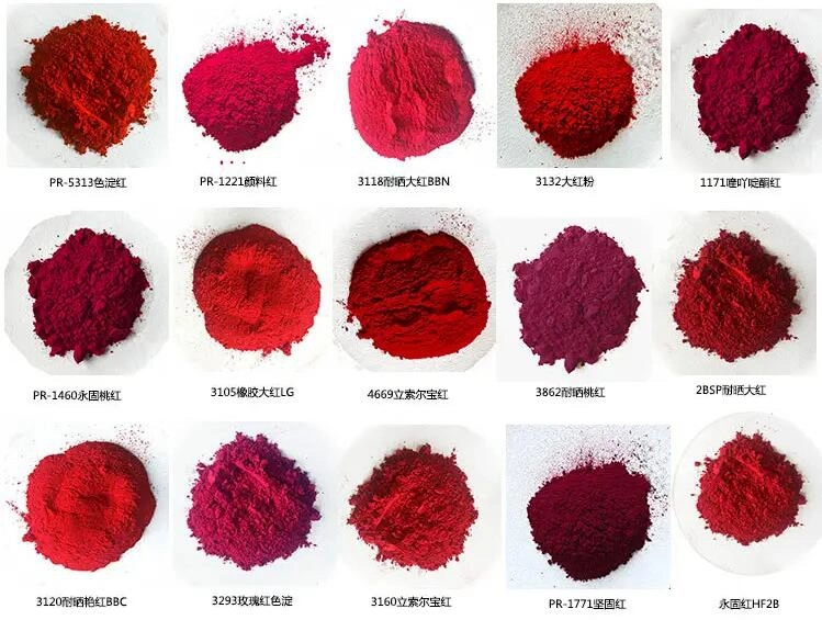 High Quality General Purpose Red Organic Pigment for Paint Ink Ci No. P R 122 Pigment Red 122