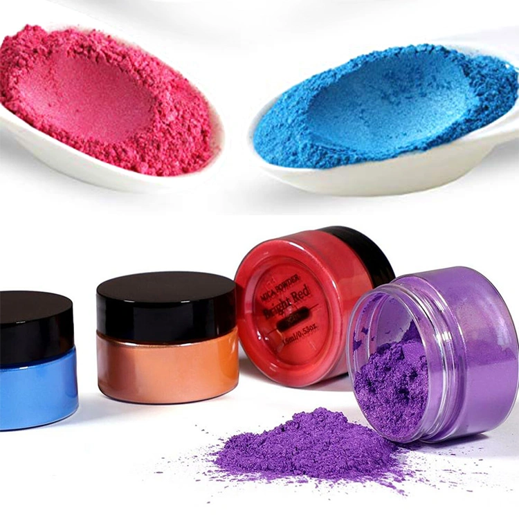 Kolortek Inorganic Pigment Mica Powder Pigment for Epoxy Resin, Lip Gloss, Soap, Paint