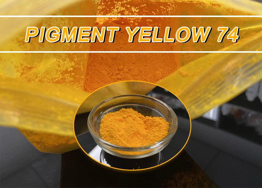 Pigment Yellow 74 High Cover Organic Pigment for The Paints and Inks