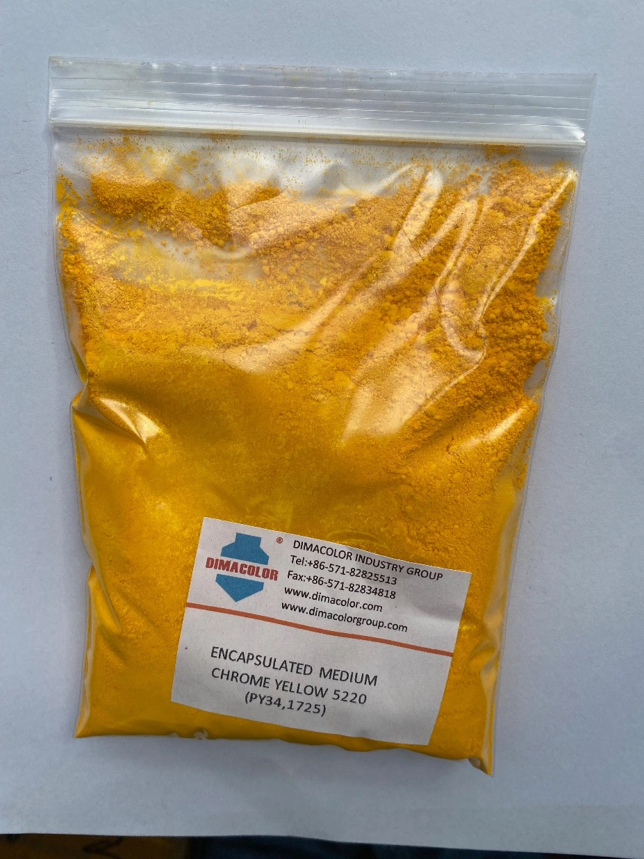 Medium Chrome Pigment Yellow 550 (PY34) for Paint, Coating, Plastic