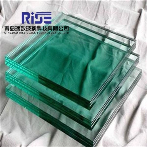 Wholesale Bronze, F Green, White, Ford/Indigo Blue Tempered Laminated Glass Custom Size Custom Thickness Safety Explosion-Proof Laminated Glass