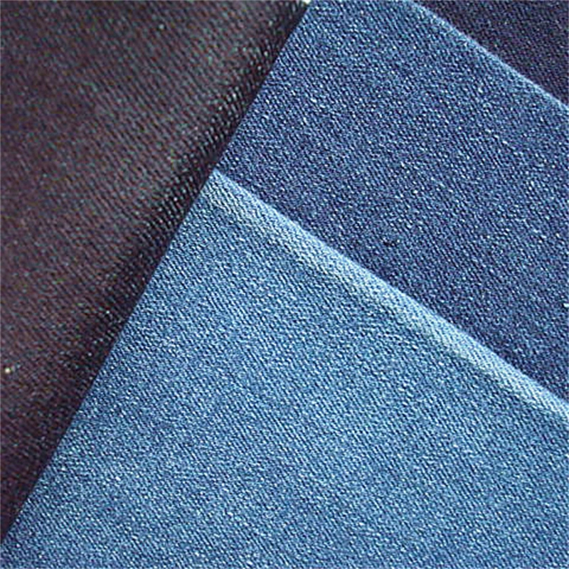 Cotton Blend Slub Twill Denim Fabrics with Stretch in Indigo Dark Blue-Fgtex&reg; -Eco-Friendly Fabric Garden with 20 Years of Deep Cultivation