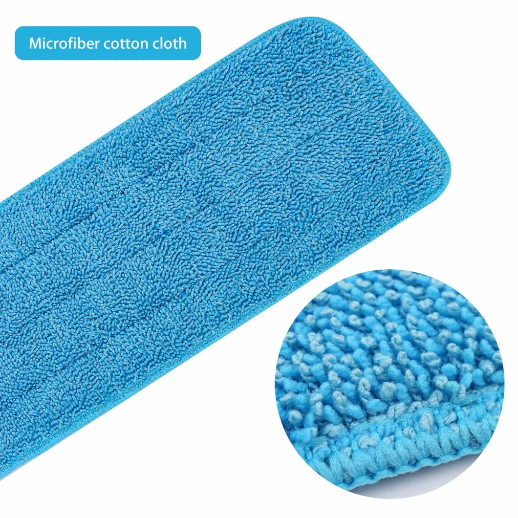 Microfiber Spray Mop Replacement Heads for Wet/Dry Mops Flat