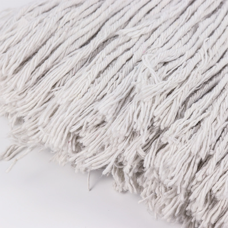 Good Quality Plastic Wooden Metal Handle Cotton Mop Head Floor Cleaning Mop Cotton Mop Refill