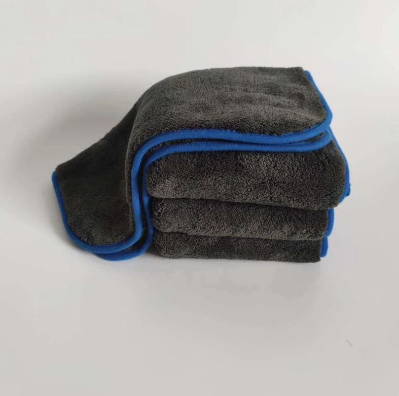 1000GSM 40*40cm OEM Car Wash Microfiber Rag Used for Car Clean Wash and Drying Towel