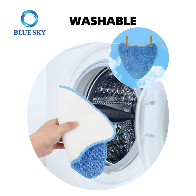 Microfiber Steam Mop Pads Compatible with Vax Steamer Cleaner S85-Cm S86-Sf-P S86-Sf-T S86-Sf-C S86-Sf-Cc S2st S2s Vrs29m Vrs26