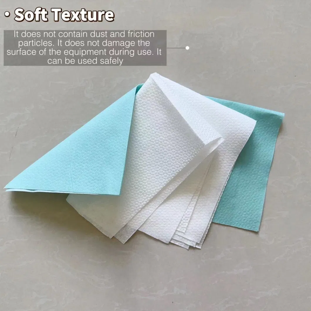 Nonwoven Lint Free Industrial Paper Blotting Paper Dust-Free Cloth Customizable Wiping Cloth