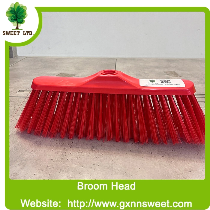 Industrial Wooden Handle Outdoor Push Broom Factory Direct Wholesale Broom Head