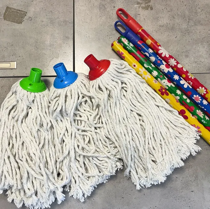 Floor Cleaning Mop Rolls Strips Cloth Microfiber Strip Mop Head