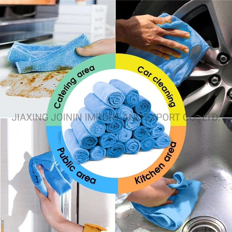 12X12&quot; Window Glass Car Clean Microfiber Cleaning Cloth