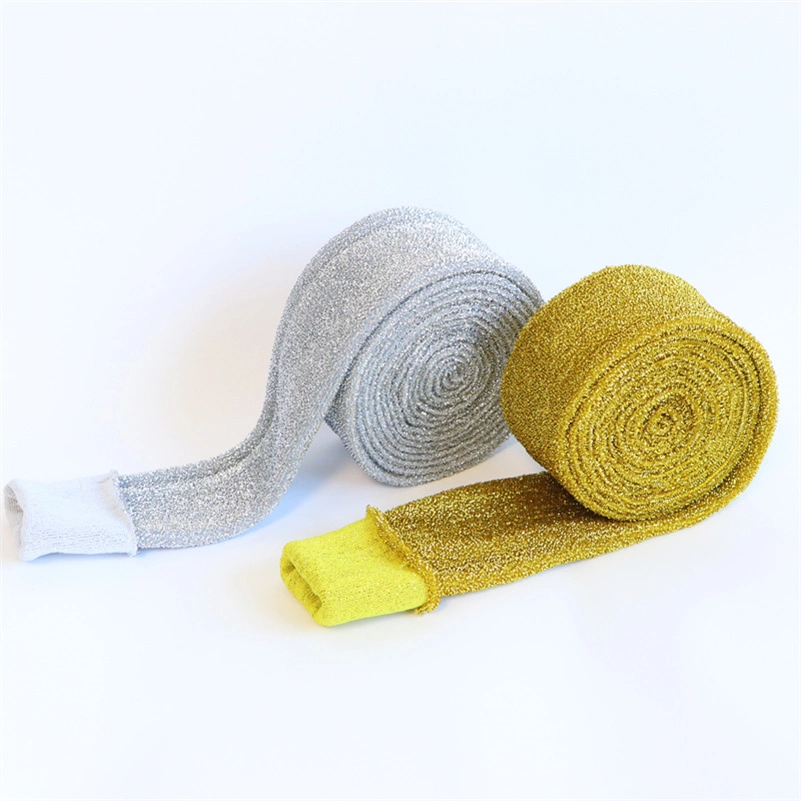 Stainless Steel Wire Scouring Pad Sponge Foam Scourer Material Cleaning Fabric Cloth