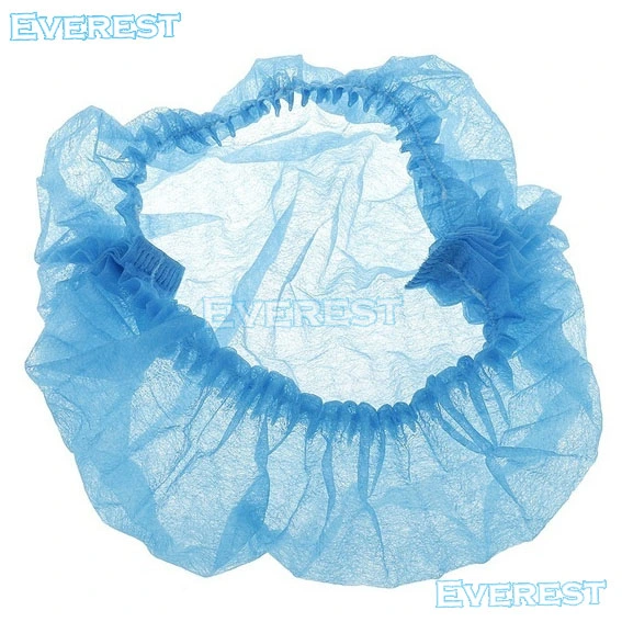 Polypropylene Spunbond Pleated Bouffant Cap