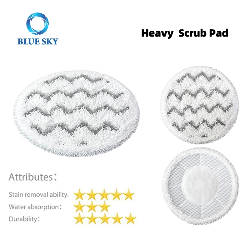 S7001 Steam Mop Pads Compatible with Shark Steam Mop Replacement Pads S7000 S7000amz S7001 S7001tgt S7201 Steam &amp; Scrub Mop