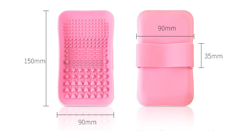 Hand Tool Foundation Silicone Makeup Washing Brush Cleaning Pad