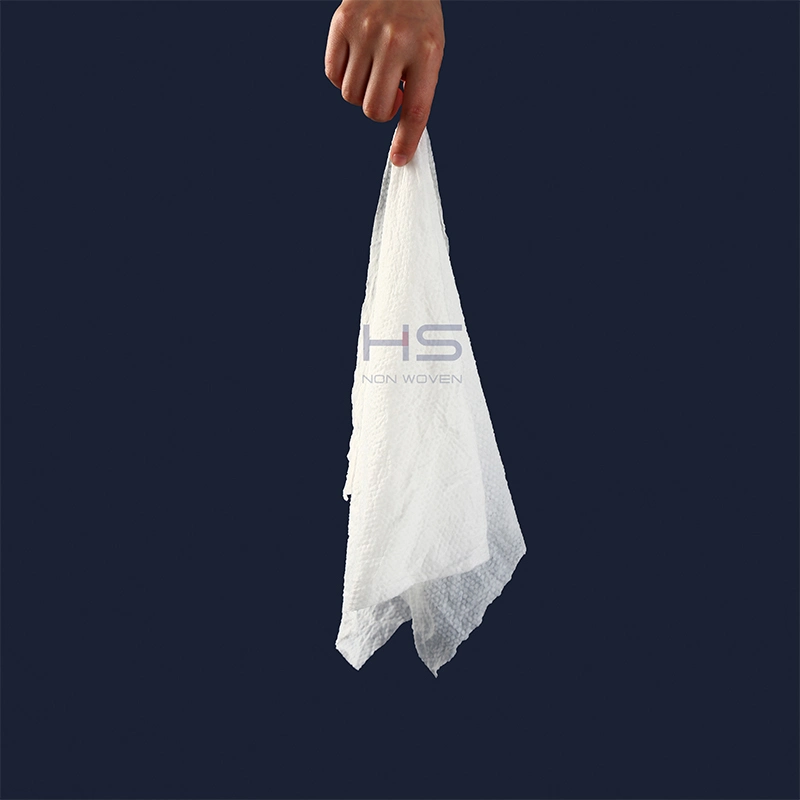 Non-Woven Spunlace White Disposable Lint Free Portable Compressed Towel