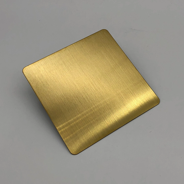 Customized Brand New Vibration 0.8mm 1.0mm Decorate Stainless Steel Sheet From Foshan