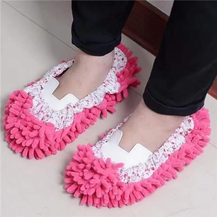 High Quality Home Soft Microfiber Washable for Car Shoes Cleaning Covers Mop Slippers for Floor Cleaning for Chenille Mop Pad