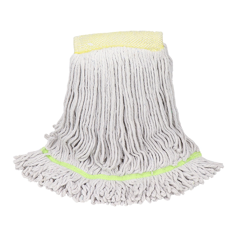Commercial Heavy Duty String Cotton Blended Mop Head Replacement Wet Cleaning Mop Refill for Home Industrial and Commercial Use