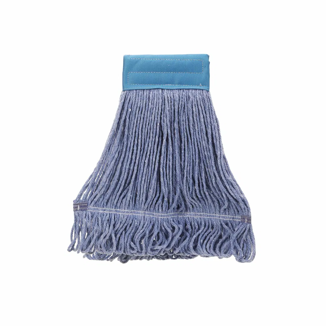 Commercial Industrial Grade Telescopic Looped-End String Wet Heavy-Duty Cotton Mop