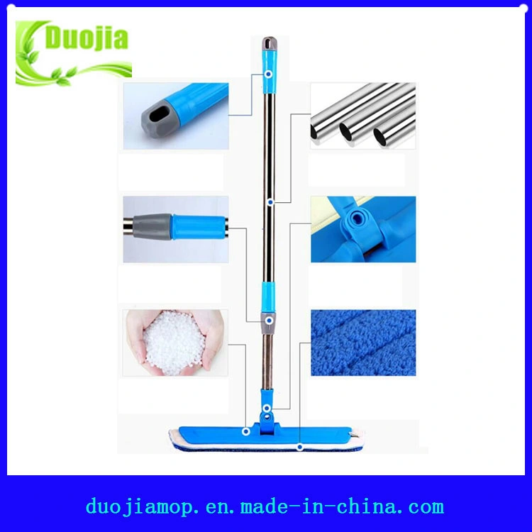 Microfiber Flat Mop Head for Floor Cleaning