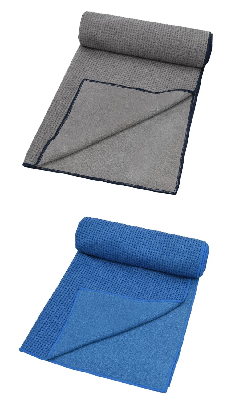 Multiple Color Lint Free Non Slip Microfiber Yoga Sport Towels Large