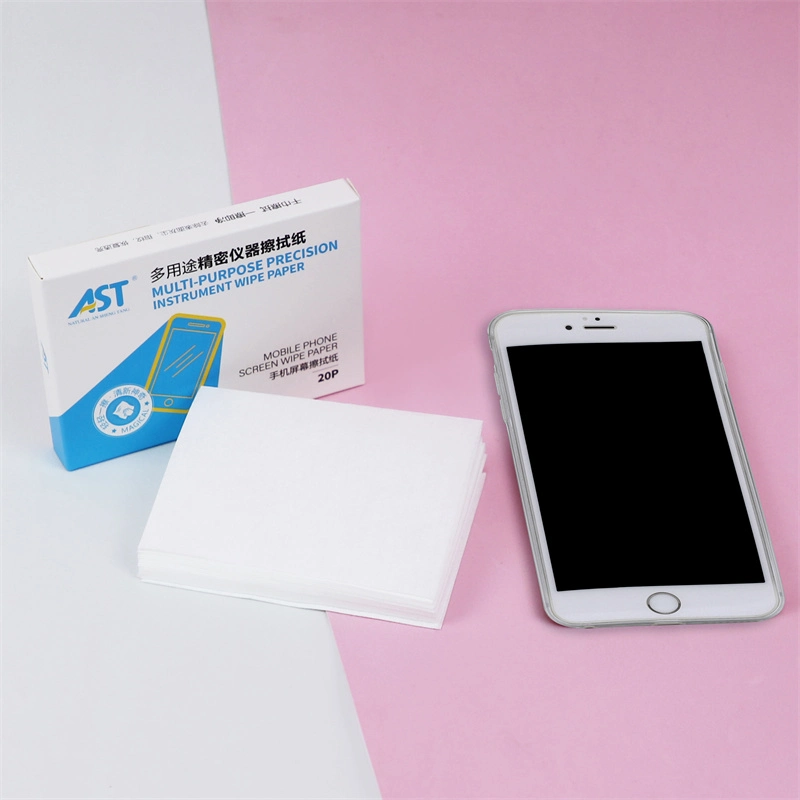 Particle Free Lint Free Cleanroom Nonwoven Wiper Precision Instrument Wipes White Dust Free Cloth