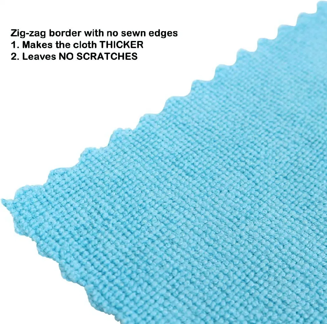 Microfiber Thick Car and Kitchen Cleaning Towel Cloth