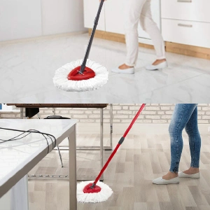 Spin Mop Replacement Head for Hurrican White Mop