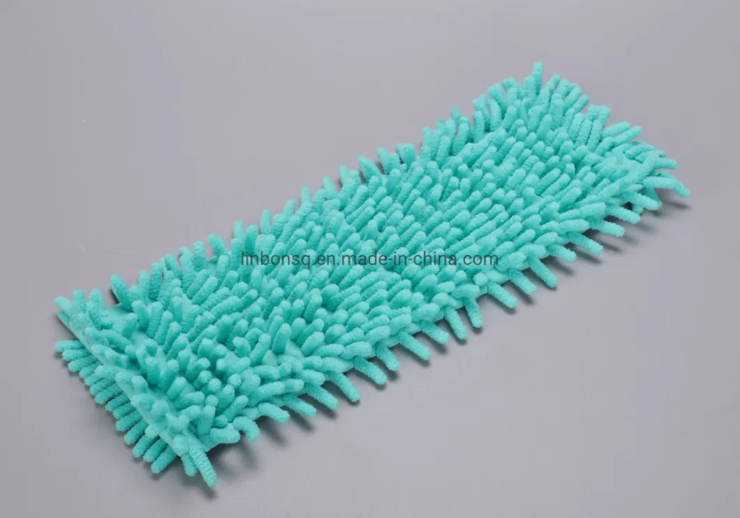 Wholesale High Quality Fast Dry Chenille Microfiber Mop Cloth Chenille Mop Refill