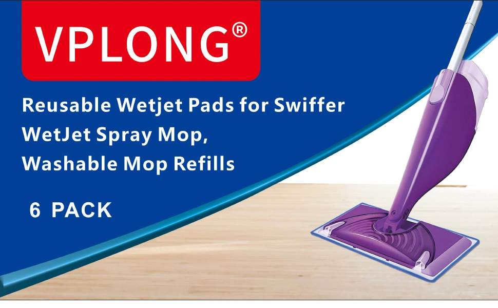 Reusable Wetjet Pads for Swi-Ffer Wetjet Spray Mop