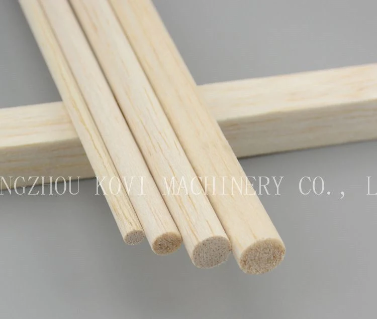 Wooden Round Rod Milling Sanding Broom Hammer Pole Stick Threading Molding Making Wood Broom Handle Machine