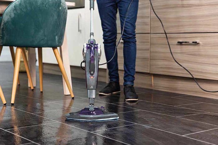 Reliable Best Steam Floor Mop and Scrubber with 2 Microfiber Pads