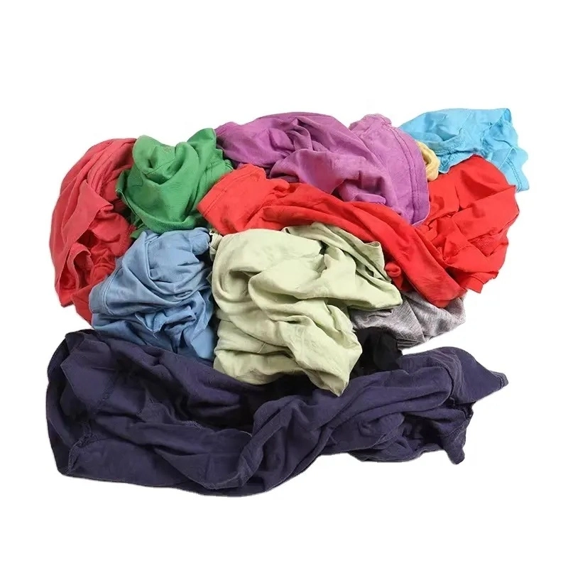 Water &amp; Oil Absorbency Cleaning Cloths White T-Shirt Rags