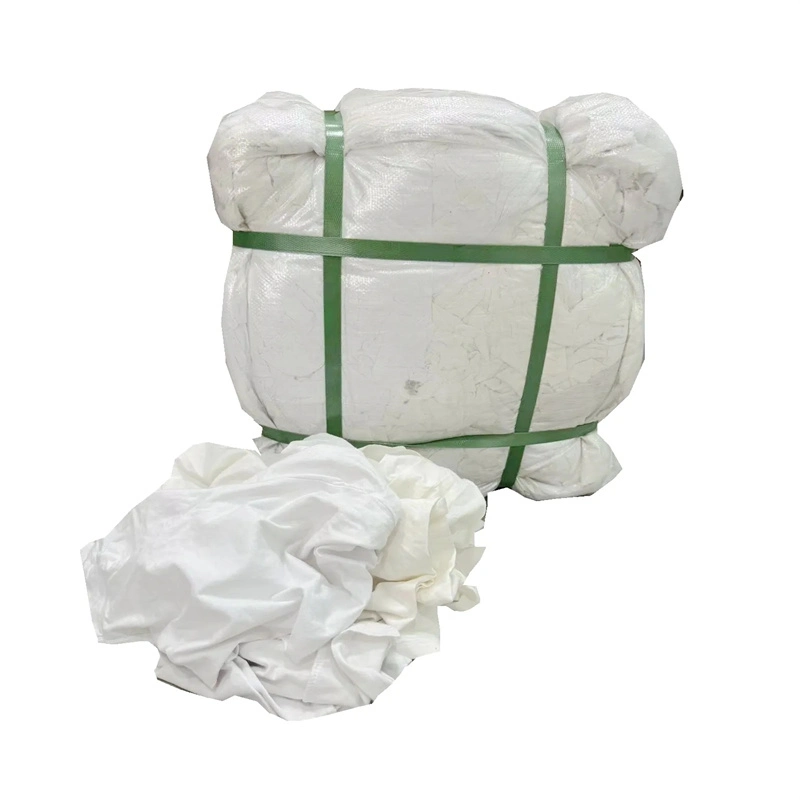 Water &amp; Oil Absorbency Cleaning Cloths White T-Shirt Rags